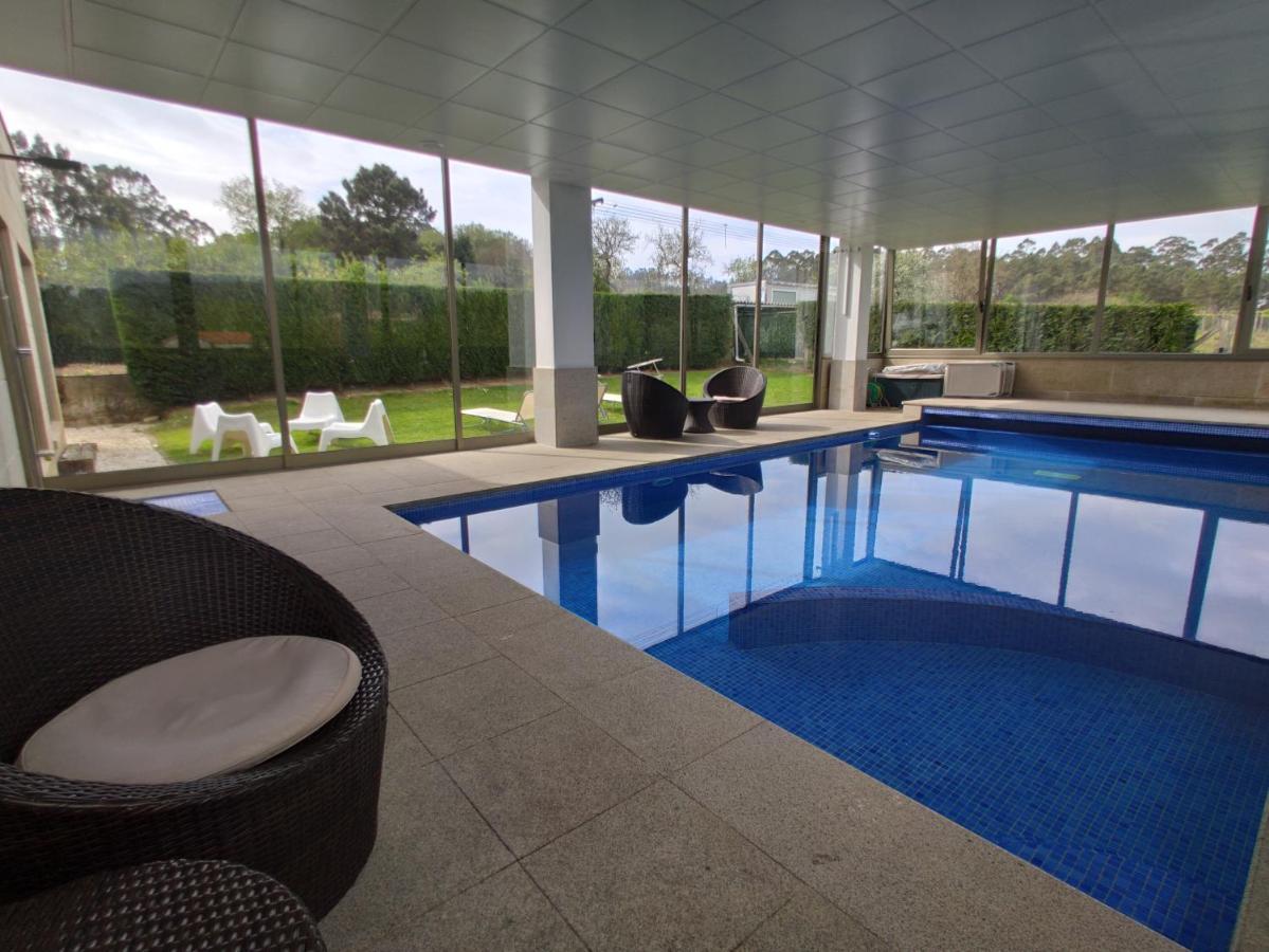 Villa Sanxenxo Casa Rial 47 Con Piscina Climatizada Esterno foto